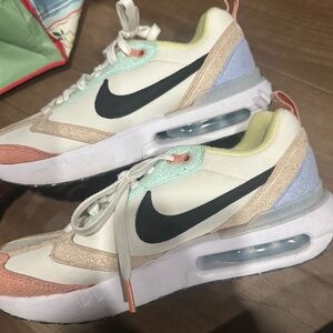 Nike Air Max with Pastel and Black Accents